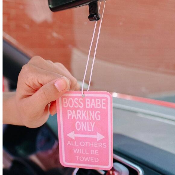 Boss Babe Parking Air Freshener Coffee Scent - Picture 3 of 4